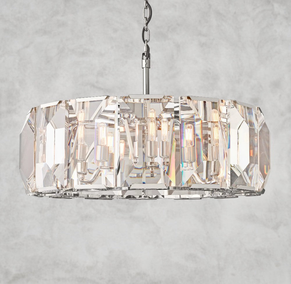 Harlow Crystal Round Chandelier 19", 31", 43", 60"